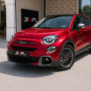 Fiat 500X red